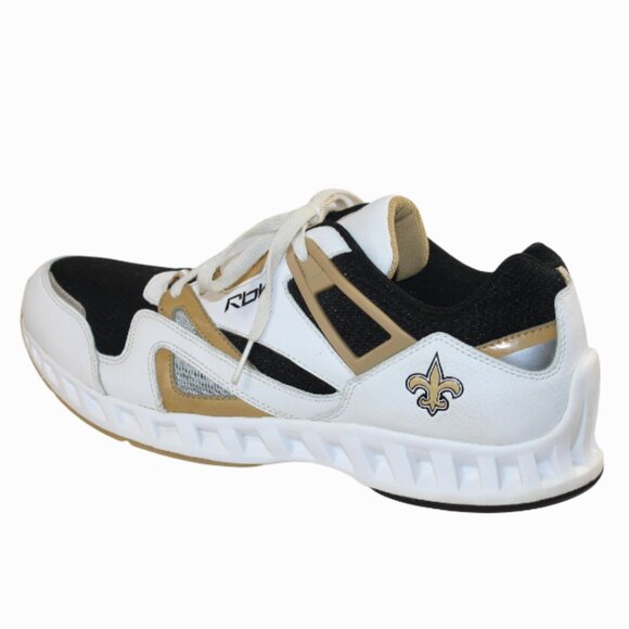 Reebok NFL New Orleans Saints Collector’s Edition Leather Sneaker, Size … - Picture 9 of 10
